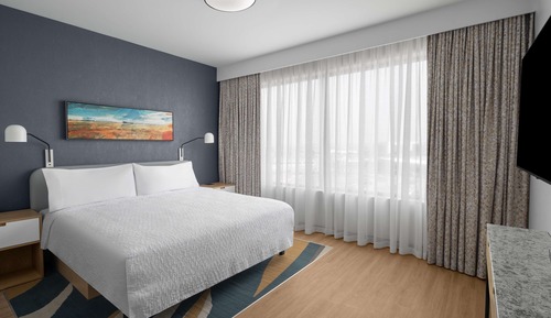 Suite, 1 King Bed, Accessible, Bathtub