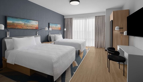 Suite, 2 Queen Beds, Accessible (Hearing)