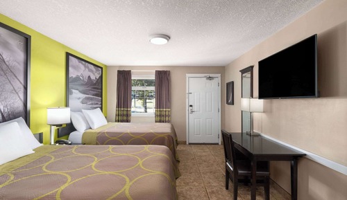 Room, 2 Double Beds, Non Smoking (Efficiency)