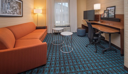 Suite, 1 King Bed with Sofa bed