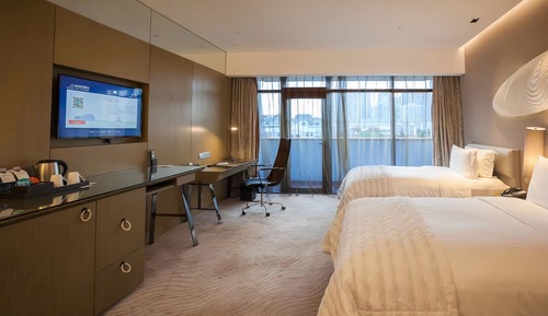 Superior Room, 2 Double Beds, City View