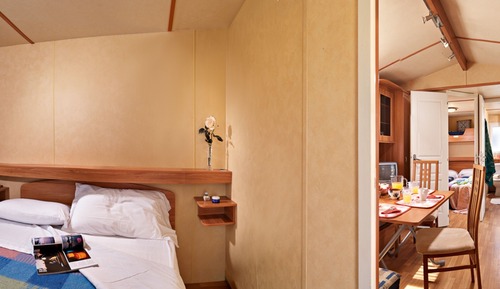 Comfort Mobile Home, 2 Bedrooms, Garden View