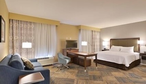 Studio, 1 King Bed, Non Smoking, Refrigerator & Microwave