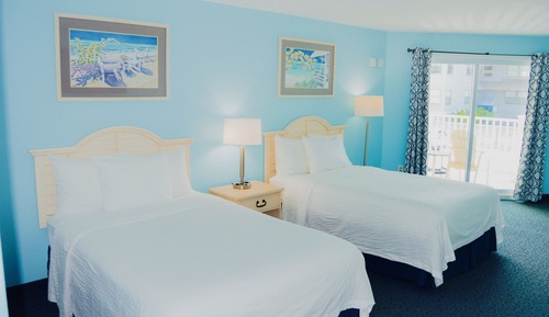 Standard Double Room, 2 Double Beds, Balcony