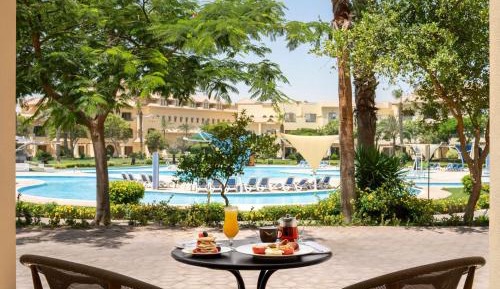 Deluxe King Room with Garden and Pool View