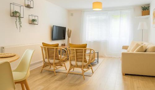 Two-Bedroom Apartment with Garden View