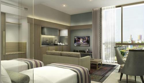 Residence Studio with Pool View