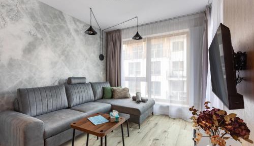 One-Bedroom Apartment with Balcony and Mountain View  