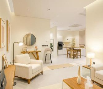 Three-Bedroom Apartment with Balcony