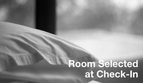 Room Selected at Check-In