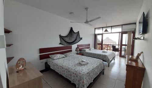 Quadruple Room with Sea View