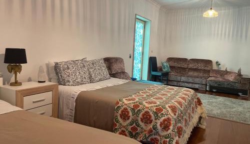 Family Room with Shared Bathroom