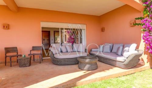 Deluxe Two-Bedroom Apartment with Garden View