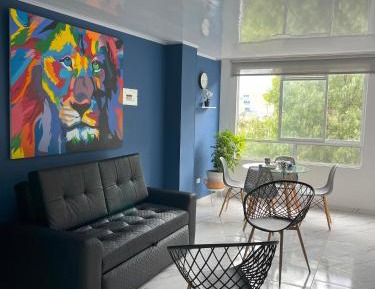 Deluxe One-Bedroom Apartment with City View