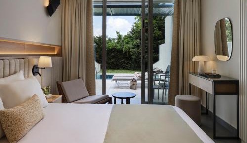 Double Room with Garden View and Private Pool - Main Building 