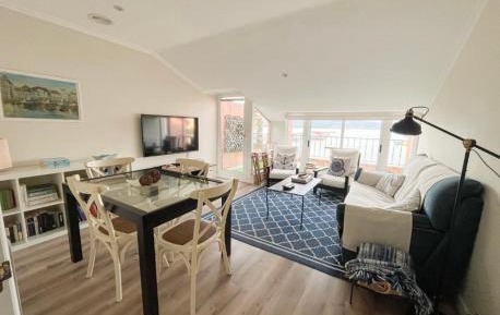 Three-Bedroom Apartment with Water View