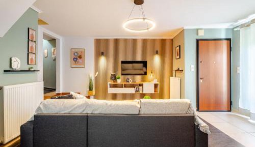 Two-Bedroom Apartment with Balcony and Terrace