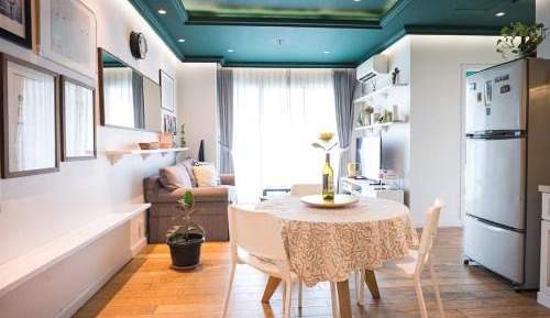 Two-Bedroom Apartment with Balcony and Terrace