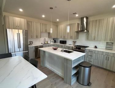 Three-Bedroom Premium Apartment with Balcony