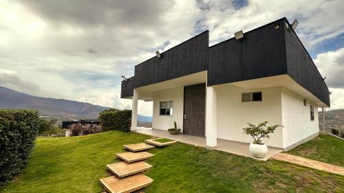 Family Room with Mountain View