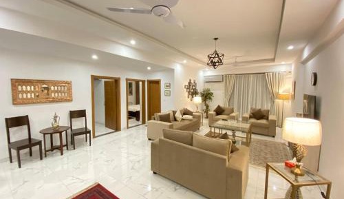 Family Two-Bedroom Apartment with View