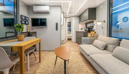 Two-Cabin Boat