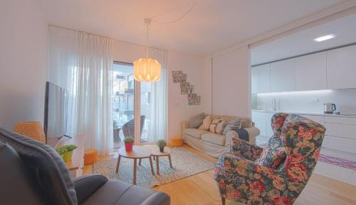 Two-Bedroom Apartment with Balcony