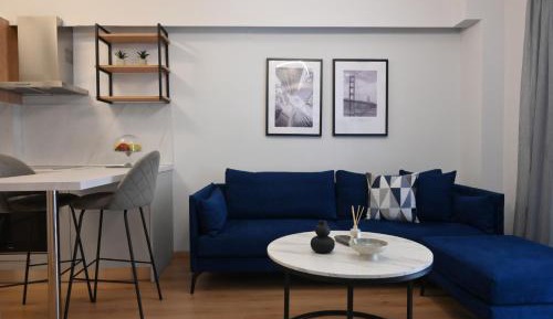 Deluxe One-Bedroom Apartment with City View