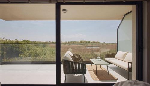 Three-Bedroom Apartment with Water View