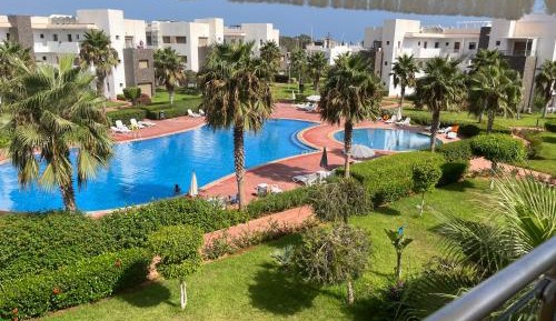 Two-Bedroom Apartment with Pool View