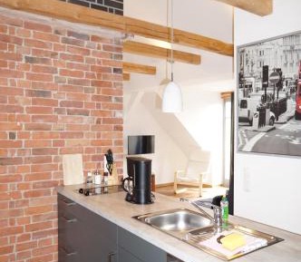 Apartment with Fireplace - Feuer und Flamme