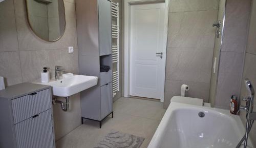 Two-Bedroom Loft Apartment with Balcony