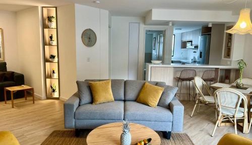 One-Bedroom Apartment with Balcony and City View