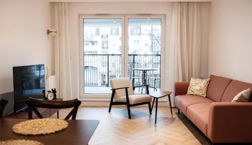 Two-Bedroom Apartment with Balcony