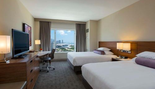 1 Queen and 1 Double Room Accessible Shower - Disability Access