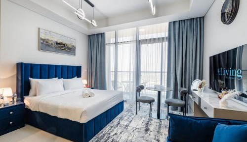 Studio Apartment with Balcony