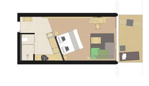 Single Room with Balcony