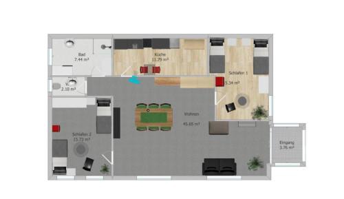 Two-Bedroom Apartment