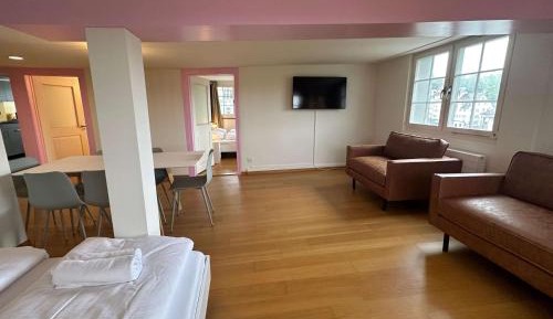 Deluxe Two-Bedroom Apartment with City View