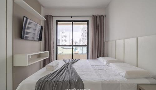 Two-Bedroom Apartment with Balcony