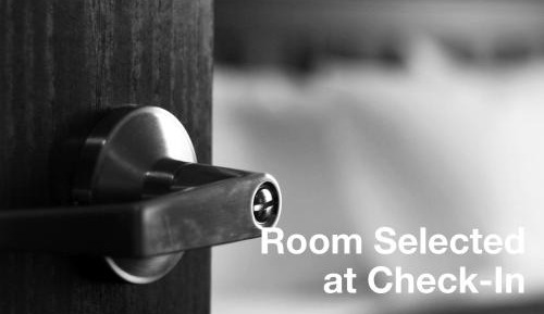 Room Selected at Check-In