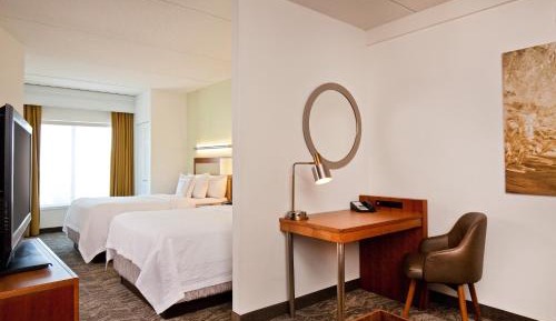 Suite, 2 Double Beds, Microwave/Mini Fridge, Sofa Bed, Living Space