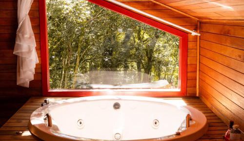 Chalet with Spa Bath 