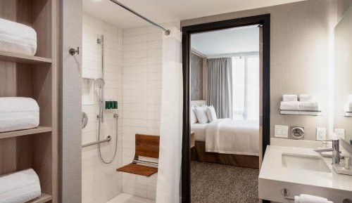 Accessible, Studio, 1 Queen, Sofa bed