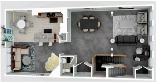 Three-Bedroom Apartment