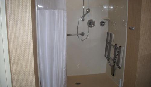 King Suite with Roll-In Shower - Mobility and Hearing Access/Non-Smoking
