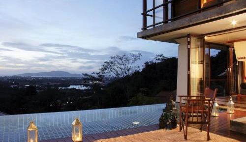 Waterfall Duplex Pool Villa