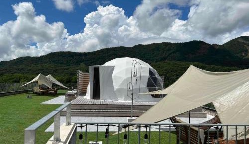 Glamping Tent with Sunrise View＋Japanese-Style Room - Non-Smoking