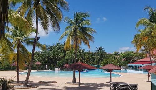 Studio with Pool View