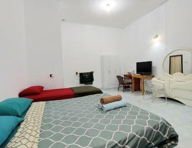 Family Room with Bathroom